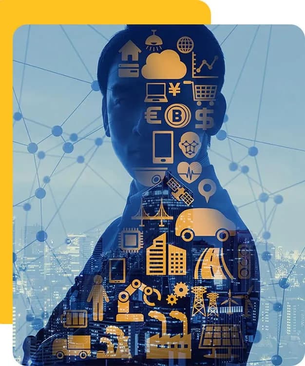Security leader overseeing connected business systems