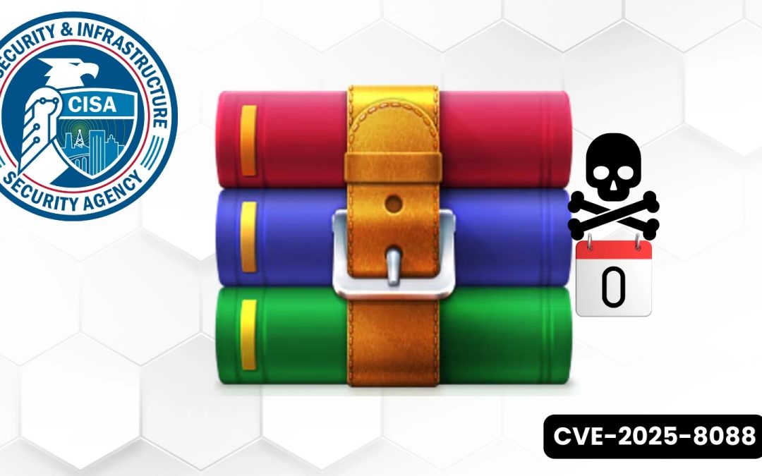 CISA Warns of Active Exploitation of WinRAR Zero-Day Vulnerability (CVE-2025-8088)