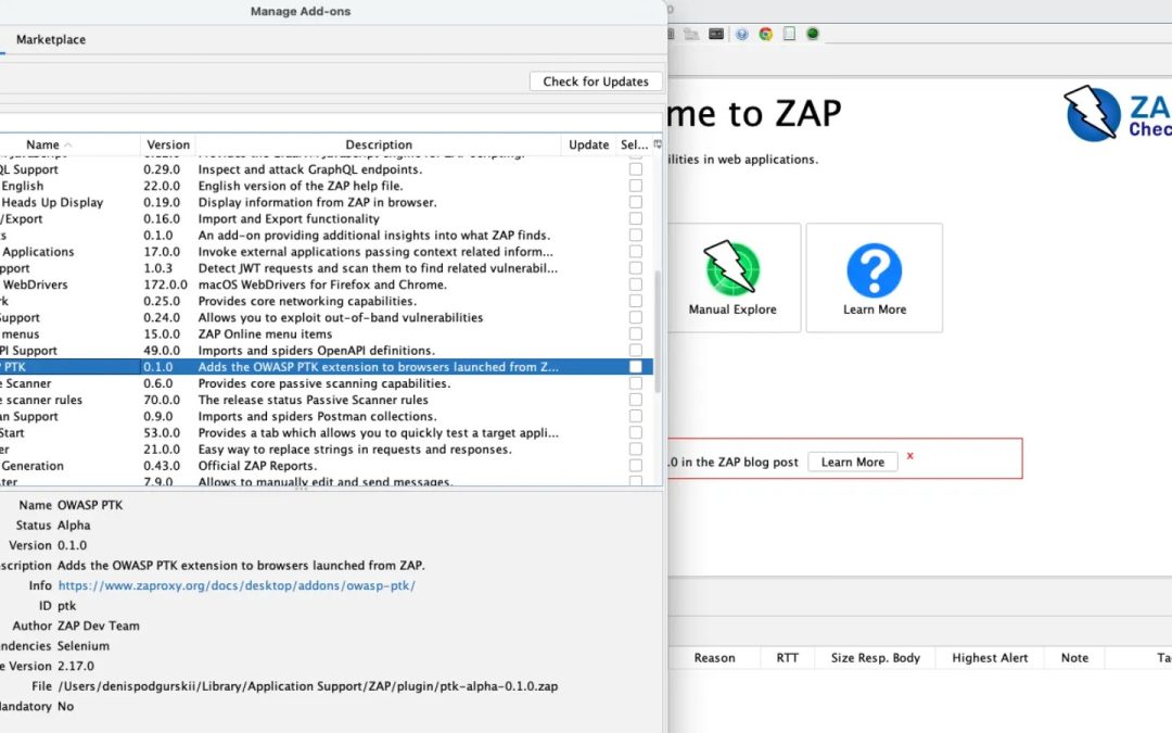 ZAP Unveils OWASP PenTest Kit: A Browser Extension for Enhanced Application Security Testing