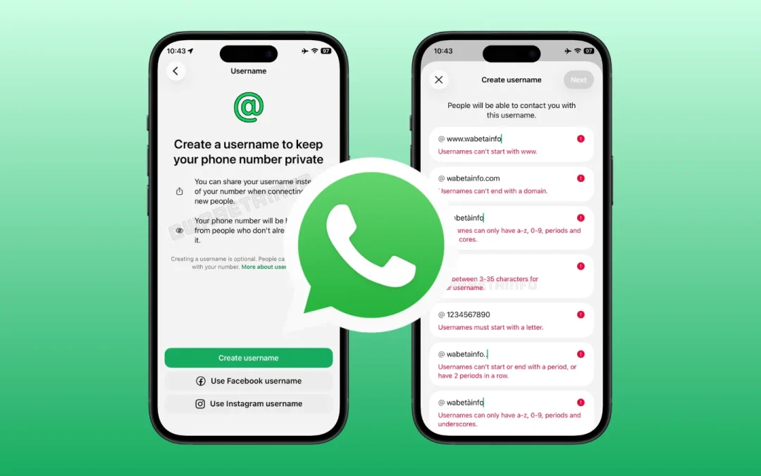 “WhatsApp Launches Username Feature: Connect Without Revealing Your Phone Number”