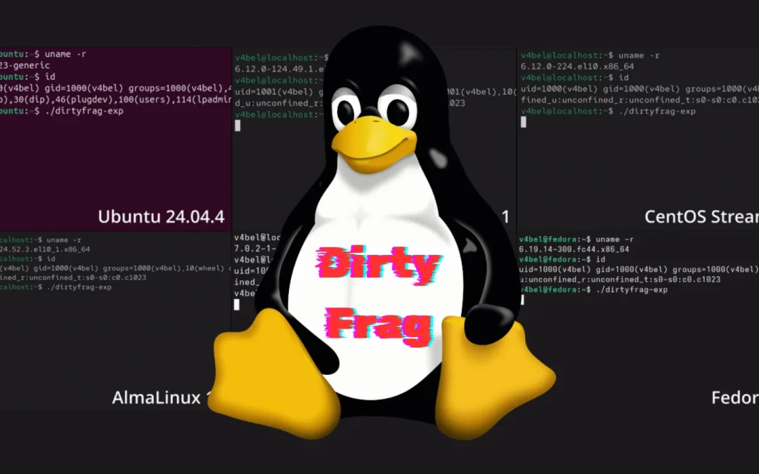 Dirty Frag Linux Vulnerability Let Attackers Gain Root Privileges on most Linux Distributions