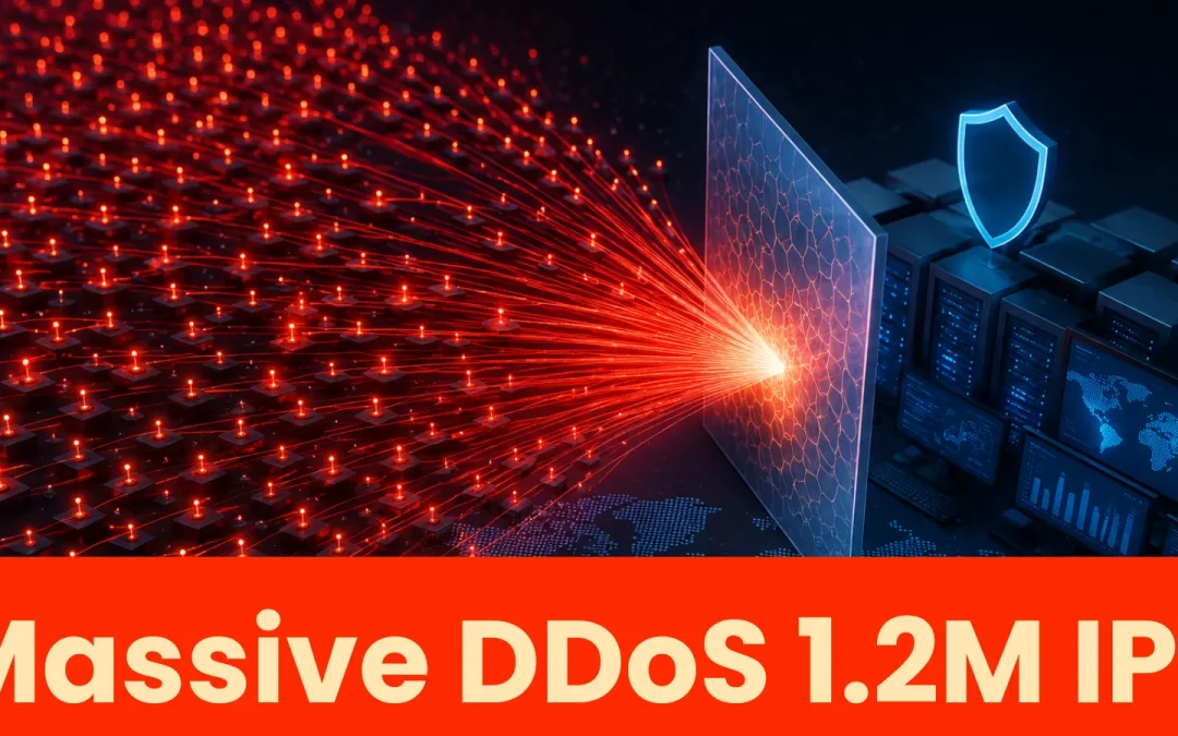 Massive 2.45B-Request DDoS Attack Used 1.2 Million IPs to Evade Rate Limits